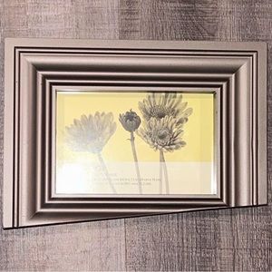 New Umbra Moji Grey 4”x6” Photo Frame